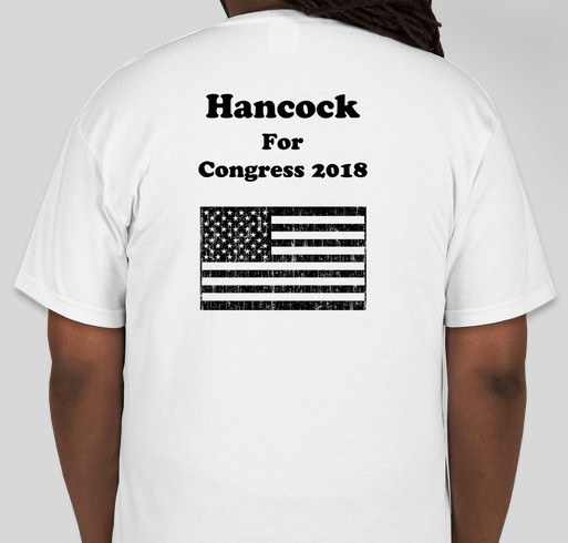 Josh Hancock Libertarian for Congress Fundraiser - unisex shirt design - back