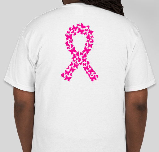 Maggie Kicks Cancer Fundraiser - unisex shirt design - back