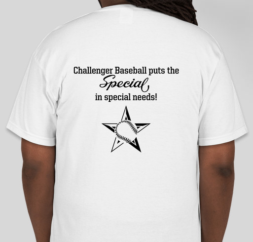 Simi Valley Little League Challenger Division Fundraiser - unisex shirt design - back