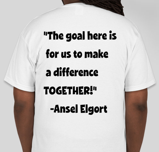 Ansel Elgort needs your help to provide Safe, Clean Drinking Water Fundraiser - unisex shirt design - back