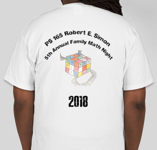 Family Math Night Fundraiser Fundraiser - unisex shirt design - back