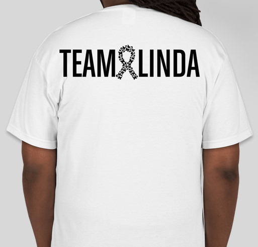 Team Linda Fundraiser - unisex shirt design - back