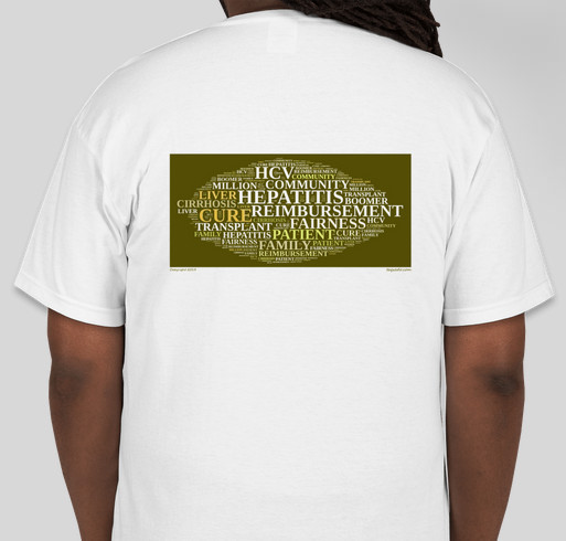 Fight Denial of Hepatitis C Cure to All Patients Fundraiser - unisex shirt design - back