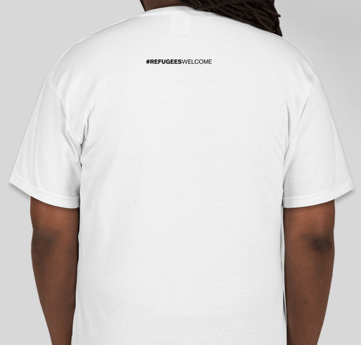 Support your IRC in Baltimore in honor of World Refugee Day! Fundraiser - unisex shirt design - back
