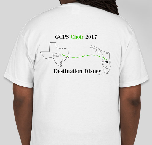Gateway Choir Booster Club Fundraiser - unisex shirt design - back