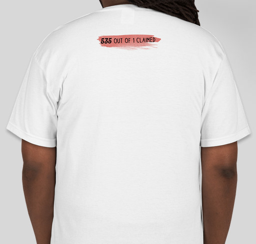 Infamous 535 Shirts Fundraiser - unisex shirt design - back