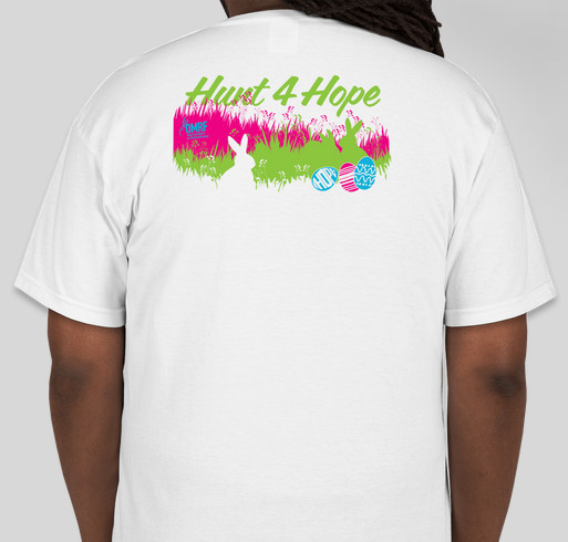 Hunt 4 Hope Fundraiser - unisex shirt design - back