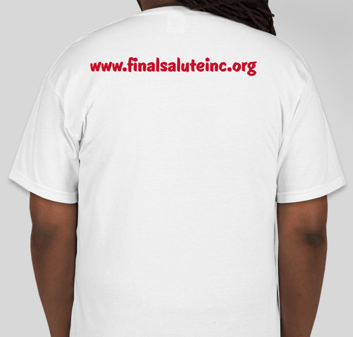 Support Women Veterans and Final Salute Inc. Fundraiser - unisex shirt design - back