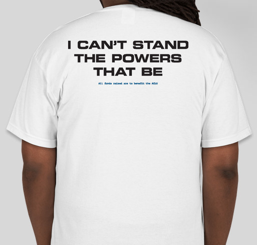 FREE x ACLU Fundraiser - unisex shirt design - back