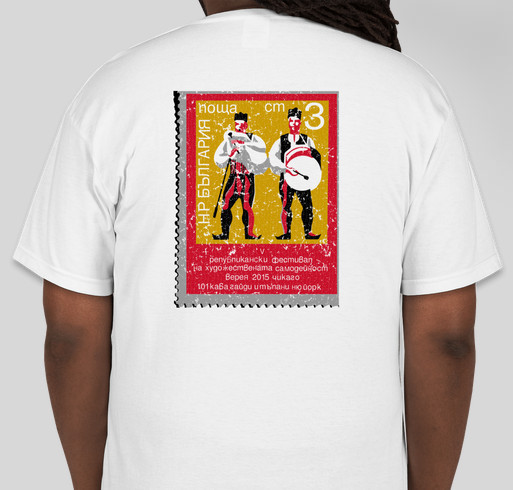 101 Kaba Gaidi NY Fundraiser Fundraiser - unisex shirt design - back