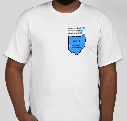 Support Miami Valley Counseling Association (MVCA)! Fundraiser - unisex shirt design - front