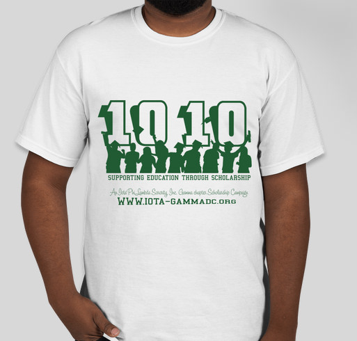 Iota Phi Lambda Sorority Inc. Gamma Chapter Scholarship 10 x 10 Campaign Custom Ink Fundraising