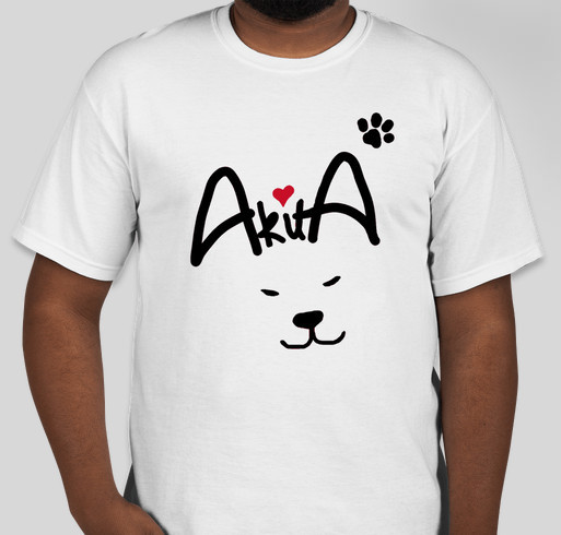 Memphis Akita Squad Fundraiser - unisex shirt design - front