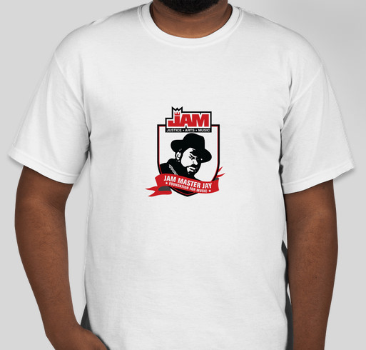 Celebrate the life of the great Jam Master Jay! Fundraiser - unisex shirt design - front