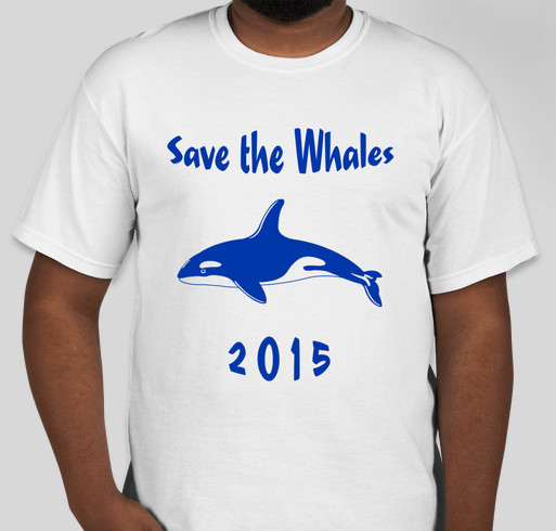 Save The Whales Fundraiser - unisex shirt design - front