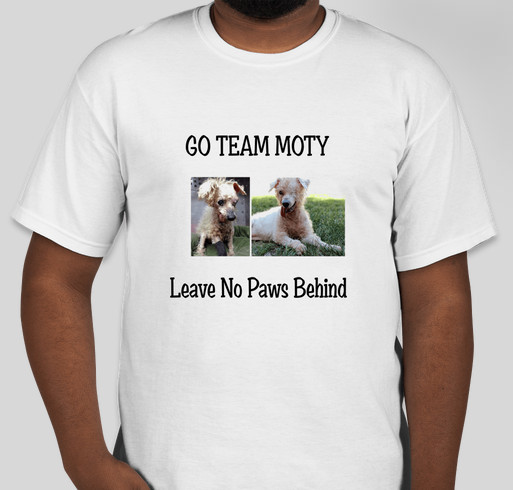 LNPB GO TEAM MOTY! Fundraiser - unisex shirt design - front