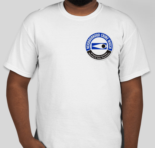 Langley Off-base Neighborhood Watch Group t-shirts Fundraiser - unisex shirt design - front