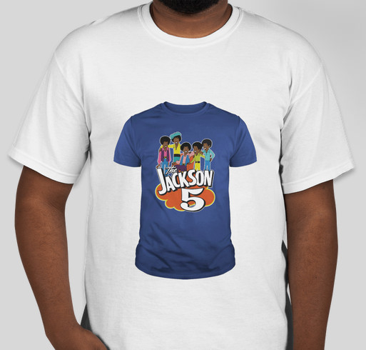 The Jackson 5 70's Cartoon shirt Custom Ink Fundraising
