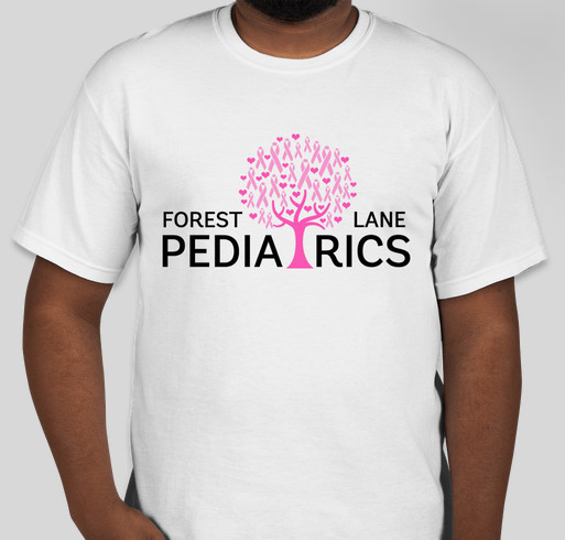 Forest Lane Pediatrics' Fundraiser Supporting Susan G. Komen Breast Cancer Foundation Fundraiser - unisex shirt design - small