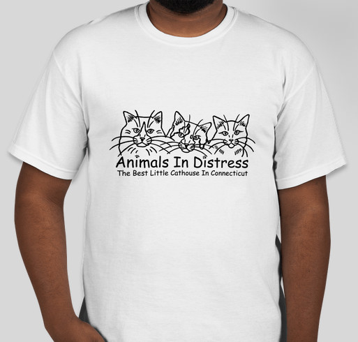 Animals In Distress Cats Fundraiser - unisex shirt design - front