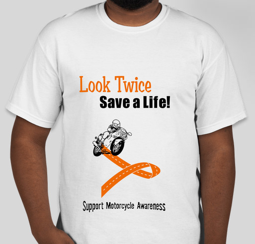 Motorcycle Awareness Month Fundraiser - unisex shirt design - front