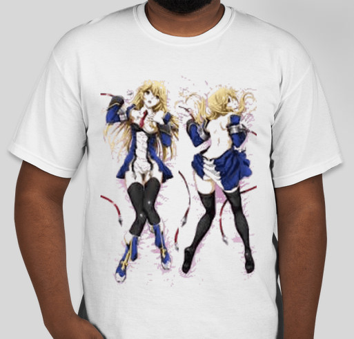 Sexy anime girl anime shirt Custom Ink Fundraising