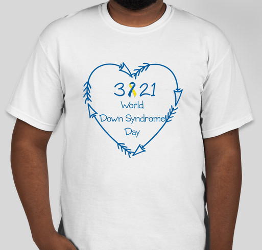 21 Strong WDSD Tshirts Fundraiser - unisex shirt design - front