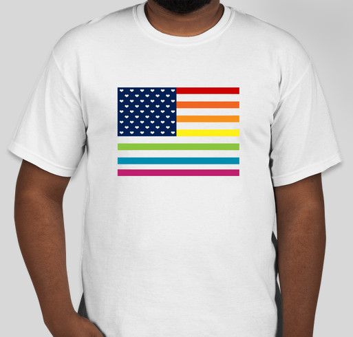 #WeAreOrlando - Stand United with Orlando after the Nightclub Shooting Fundraiser - unisex shirt design - front