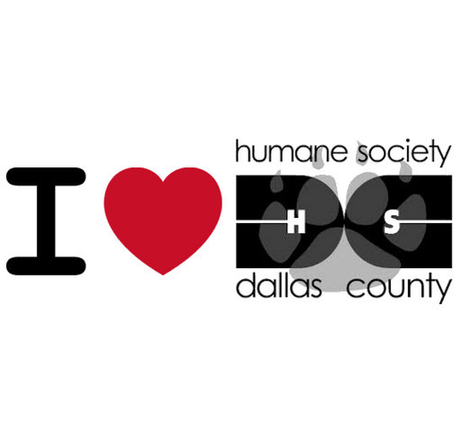 Humane Society Dallas County shirt design - zoomed