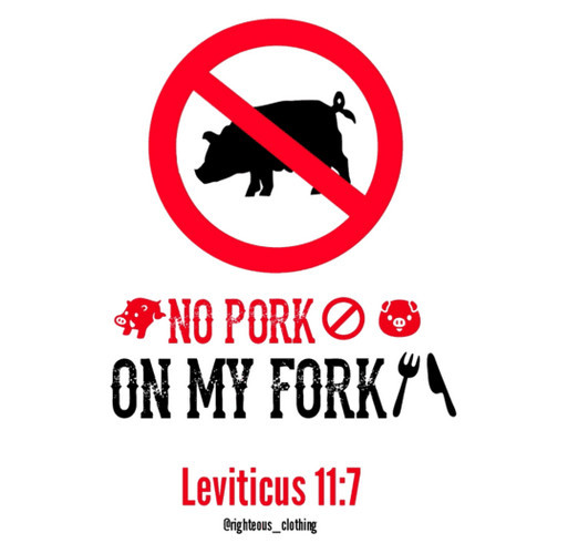 No Pork On My Fork Custom Ink Fundraising