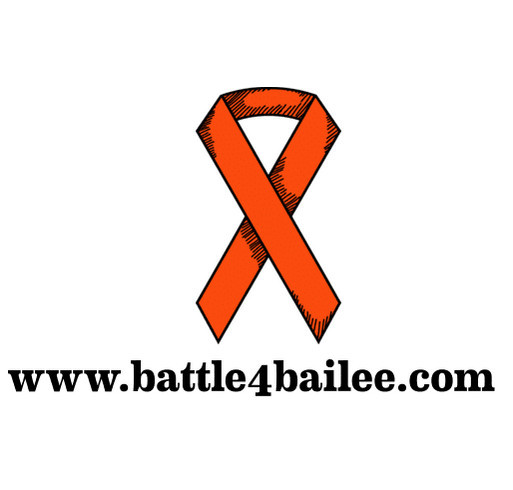 Leukemia and Lymphoma Society Battle 4 Bailee shirt design - zoomed