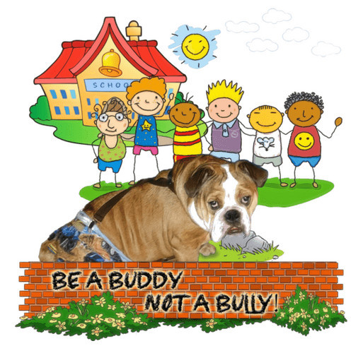 Support Levi's "Be a buddy: Not a Bully" Legacy shirt design - zoomed