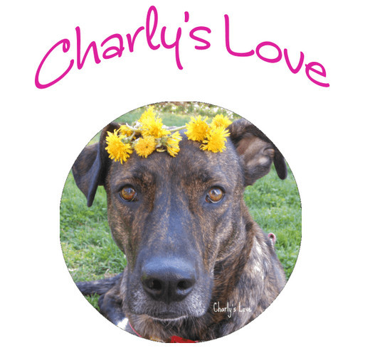 Charly's Love *Help animals in need* Fundraiser shirt design - zoomed