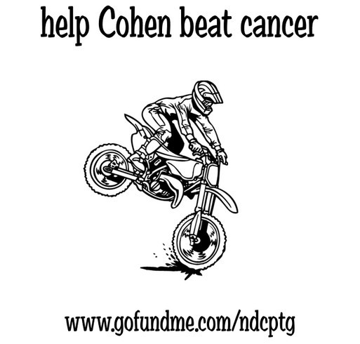 help Cohen beat cancer shirt design - zoomed