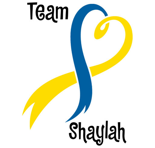 Team Shaylah shirt design - zoomed