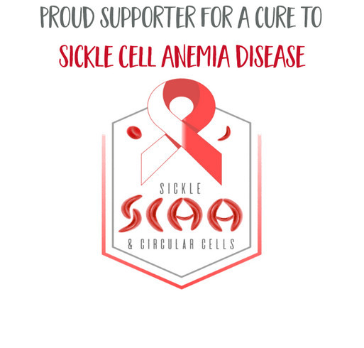 Sickle Cell Anemia Awareness shirt design - zoomed