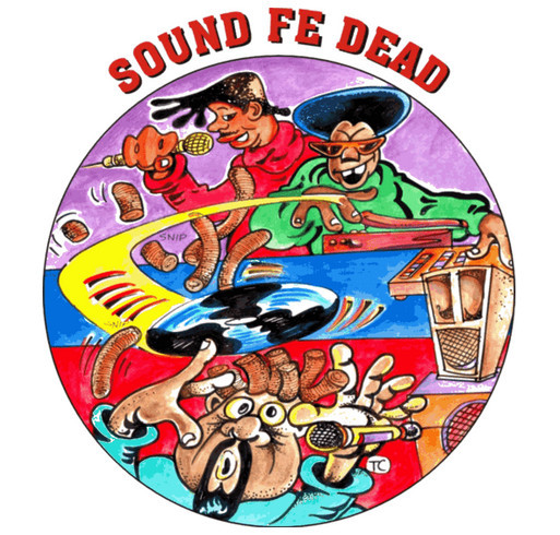 Sound Fe Dead shirt design - zoomed