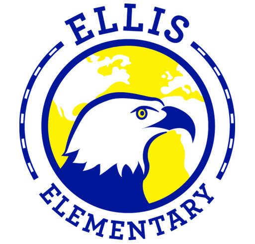 Ellis Elementary School shirt design - zoomed