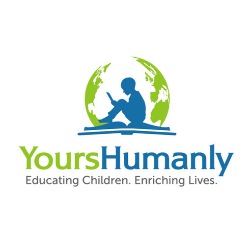 Yours Humanly #GivingTuesday EducationPLUS Campaign shirt design - zoomed