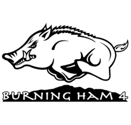 Burning Ham 4 T-Shirts shirt design - zoomed