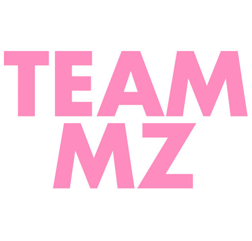 Team MZ: T-shirts for a Cure shirt design - zoomed