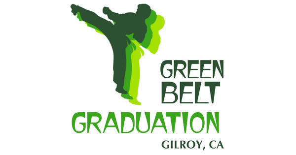 green belt graduation