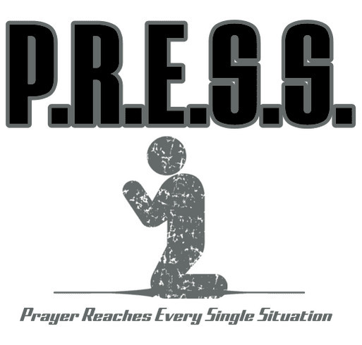 The P.R.E.S.S. Movement shirt design - zoomed
