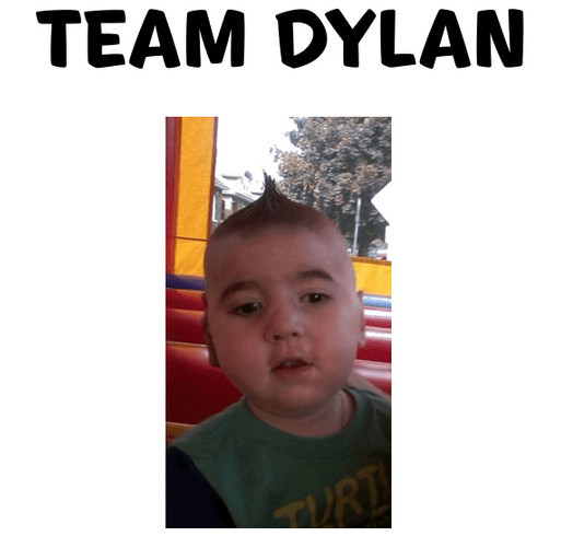 Donate for Dylan shirt design - zoomed