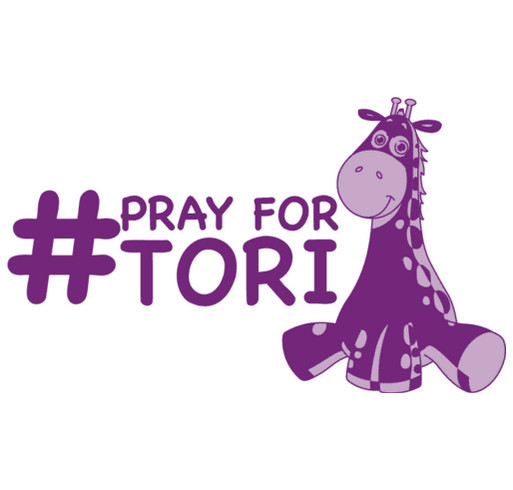#Pray for Tori shirt design - zoomed