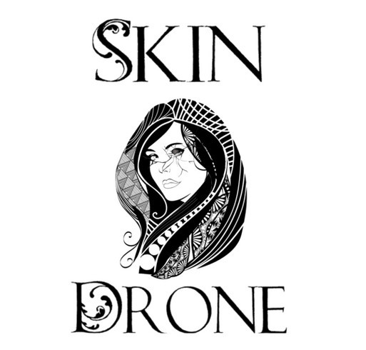 Skin Drone - Evocation Campaign shirt design - zoomed