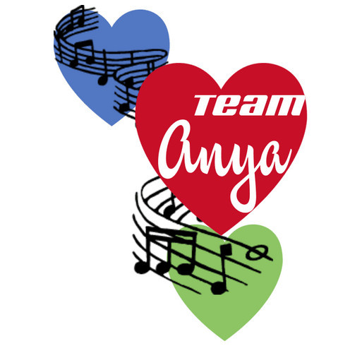 Team Anya shirt design - zoomed