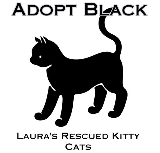 Laura's Rescued Kitty Cats shirt design - zoomed