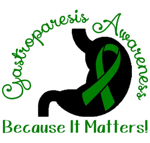 Gastroparesis Awareness...Because It Matters shirt design - zoomed