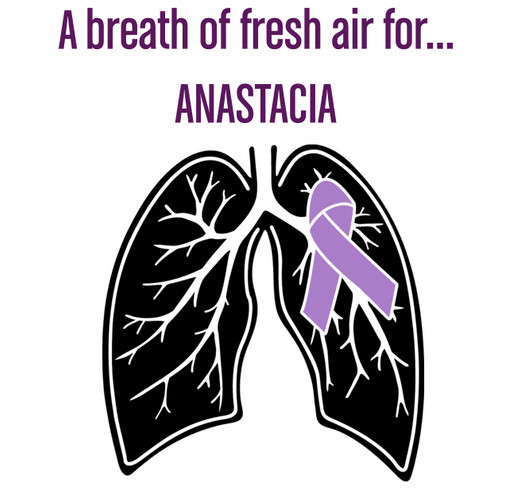 LUNGS FOR ANASTACIA shirt design - zoomed